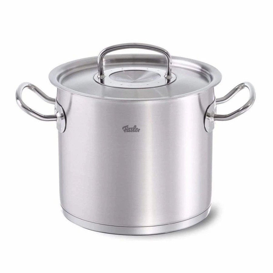 Stock Pots * | Fissler Original-Profi Collection Stainless Steel High Stock Pot | 5.5 Qt.