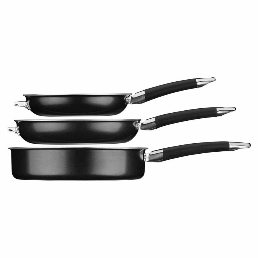 Saute Pans & Casserole Pans * | Cuisinart Smartnest Non-Stick Aluminum Cookware Set | 12-Piece