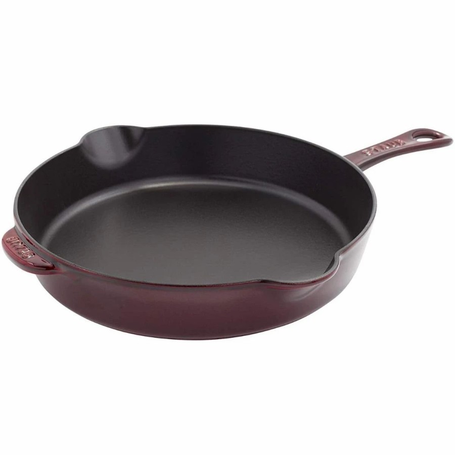 Skillets & Fry Pans * | Staub 11" Traditional Deep Skillet | Grenadine