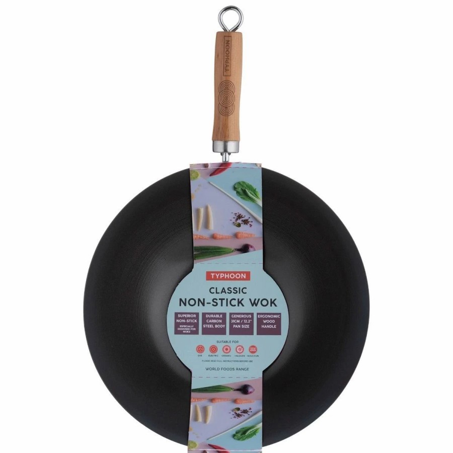 Skillets & Fry Pans * | Typhoon World Foods Collection | 12.2 Wok