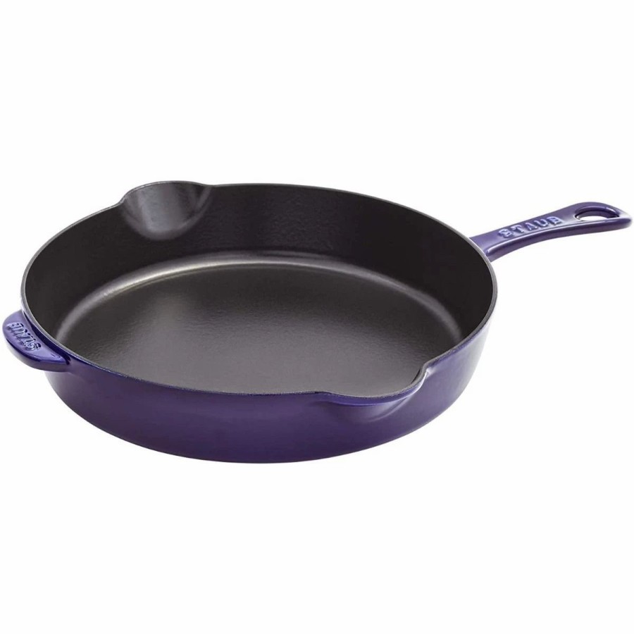 Skillets & Fry Pans * | Staub 11" Traditional Deep Skillet | Dark Blue