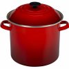 Stock Pots * | Le Creuset 16 Qt. Stock Pot | Cerise/Cherry Red