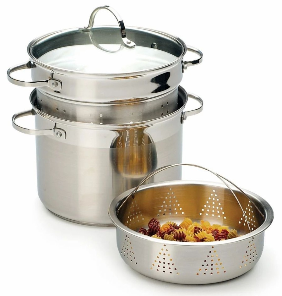 Stock Pots * | Rsvp International Rsvp Endurance Stainless Steel Multi Cooker Pot 8 Qt. Capacity