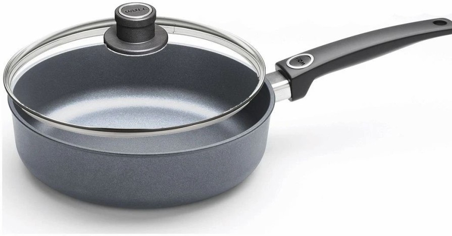 Saute Pans & Casserole Pans * | Woll Cookware Woll Non-Stick Cookware Diamond Plus Induction 9.5 Saute Pan With Lid