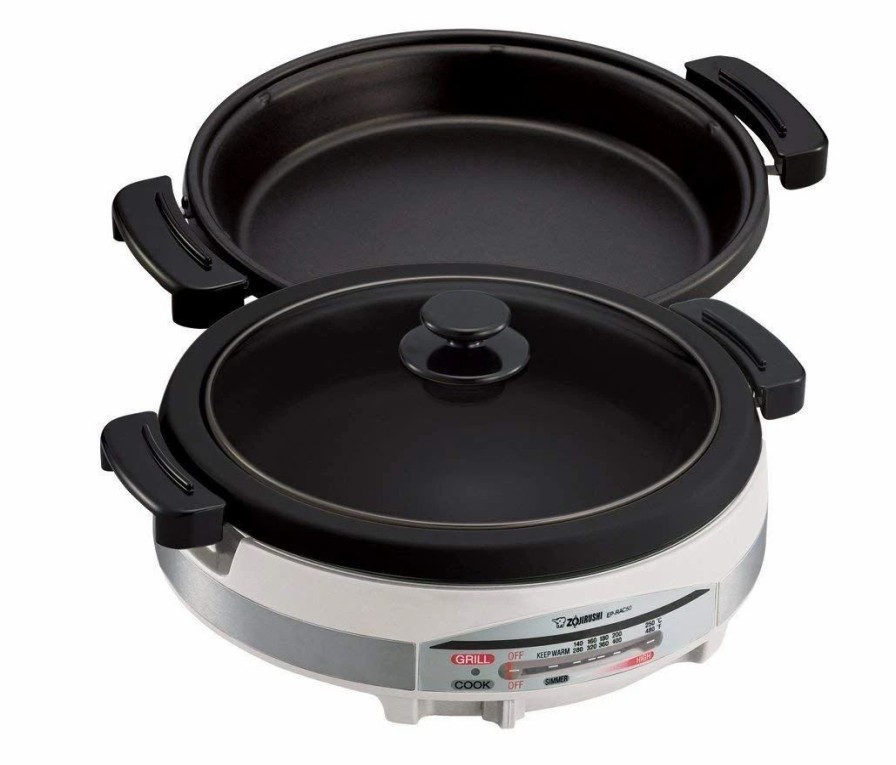 Skillets & Fry Pans * | Zojirushi 17.6 Gourmet D'Expert Electric Skillet (Ep-Rac50Xw)