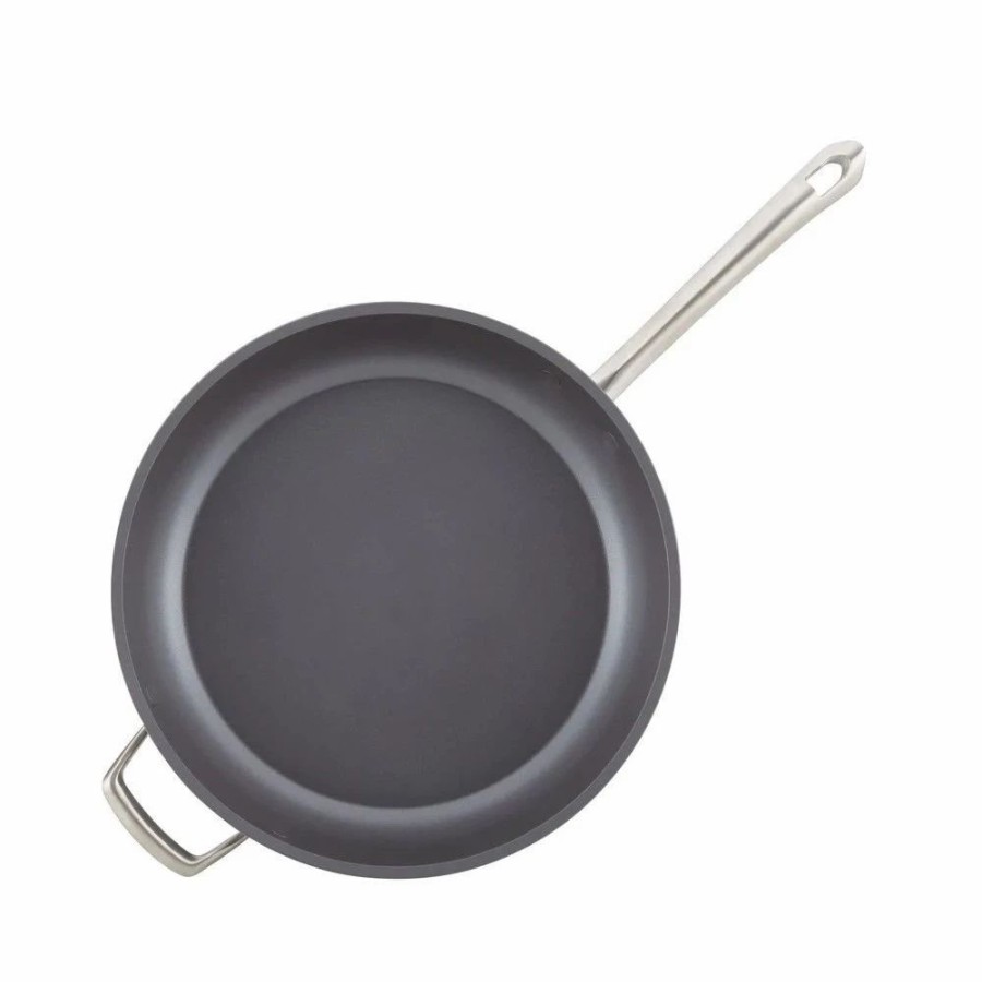 Skillets & Fry Pans * | Anolon Cookware Anolon Accolade 12 Covered Deep Skillet